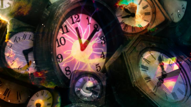 time clock wallpaper hd